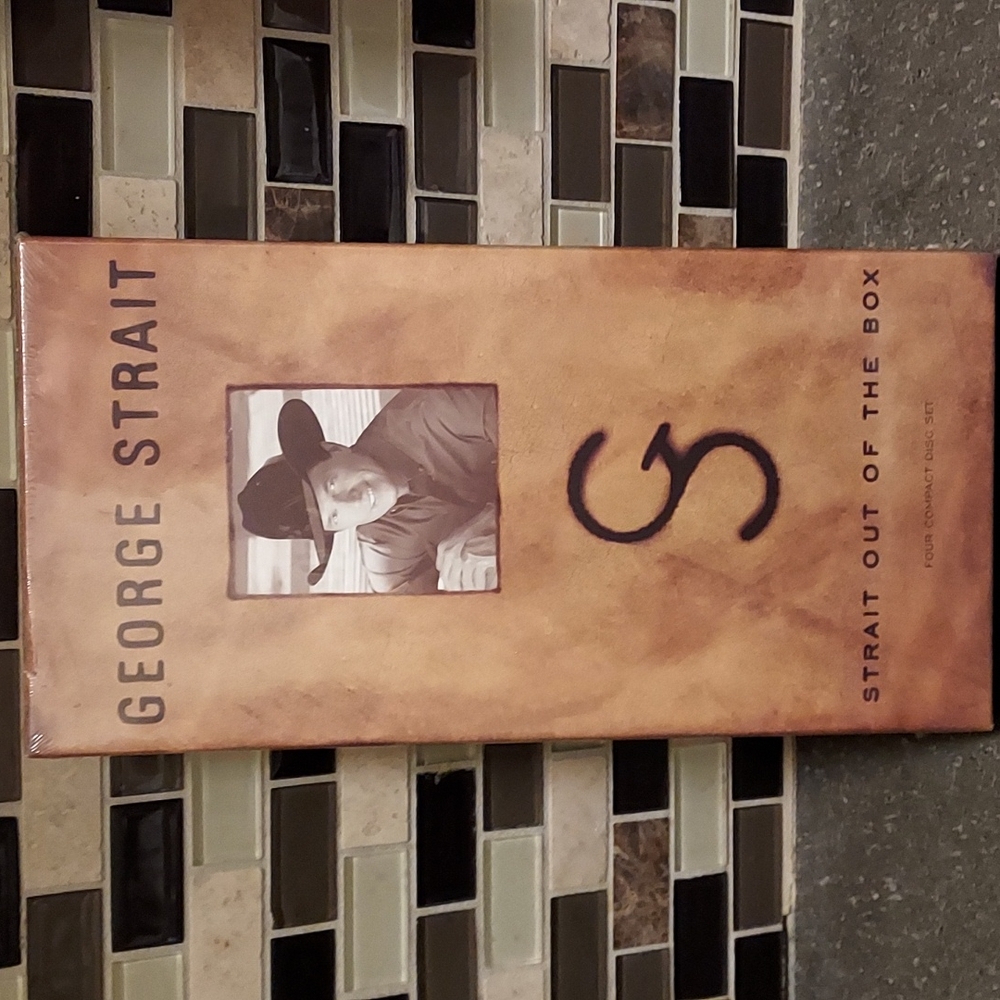 George Strait "Strait Out of the Box" Four CD Box Set